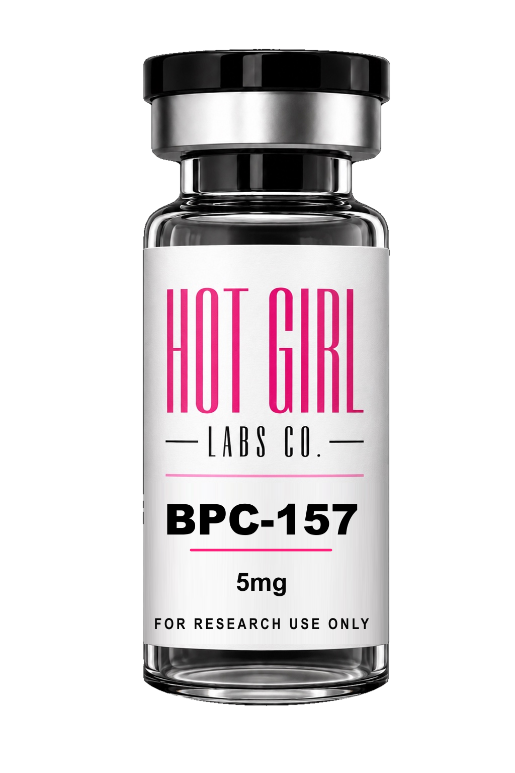 BPC-157 5MG Hot Girl Labs vial