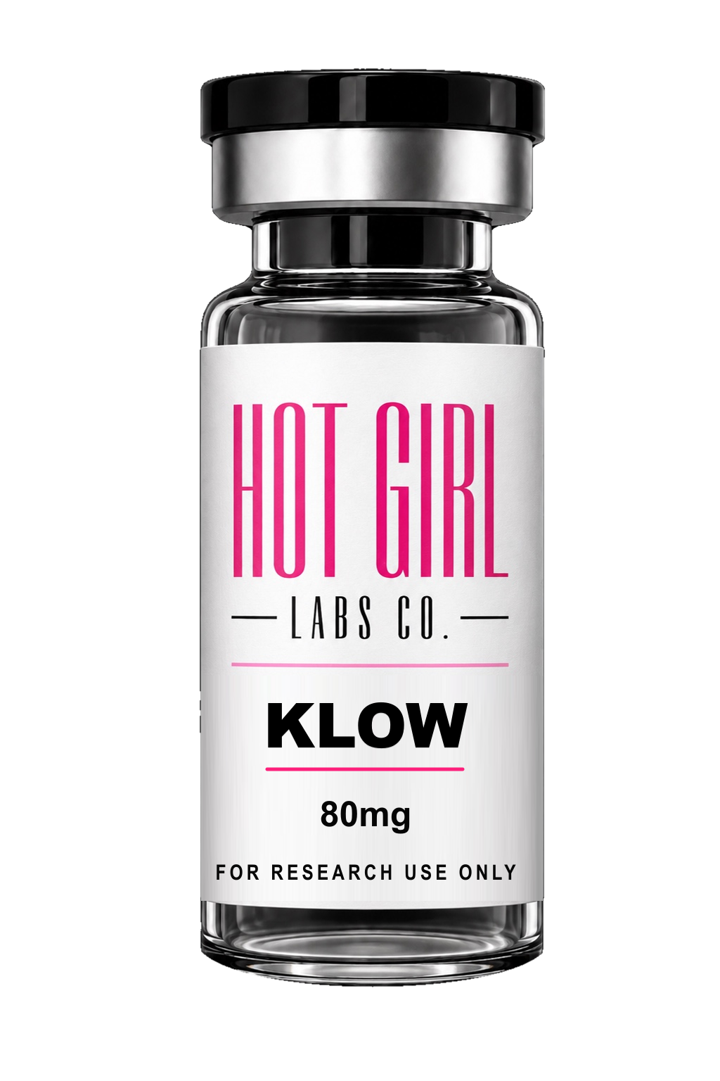 KLOW 80MG Hot Girl Labs vial